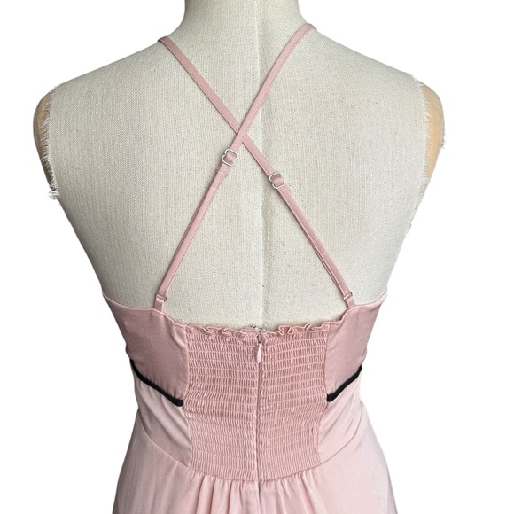 NWT Reformation Bryony Maxi Dress in Blush Pink Size: 0 - Picture 10 of 16